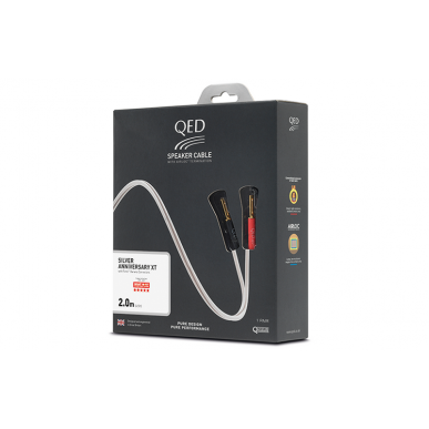 Акустический кабель QED SILVER ANN XT Pre-Terminated Speaker Cable 2.0m